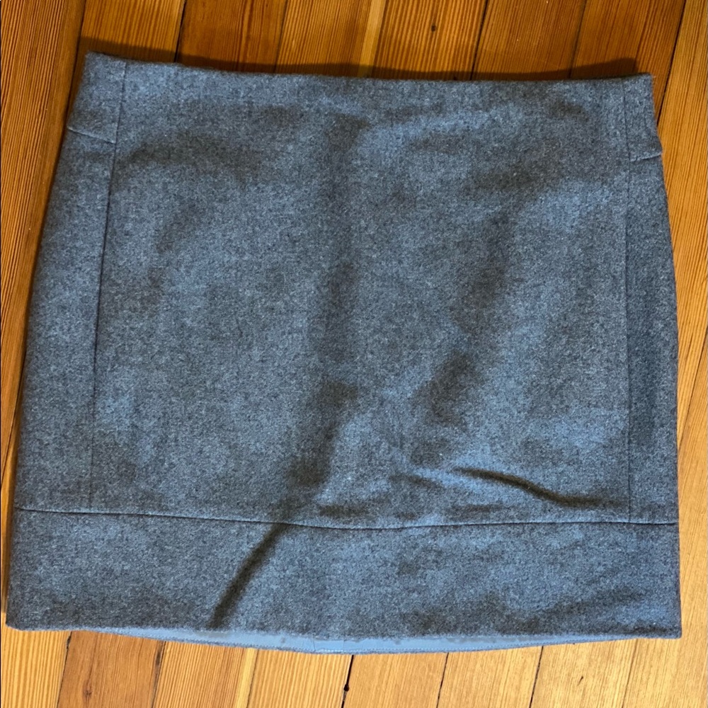 JCREW wool mini skirt